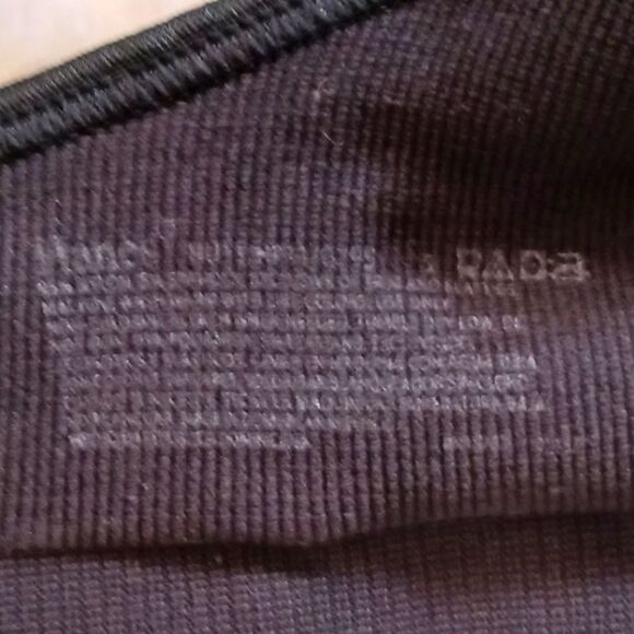 HANES Wirefree Bra SMALL Black - Picture 6 of 6